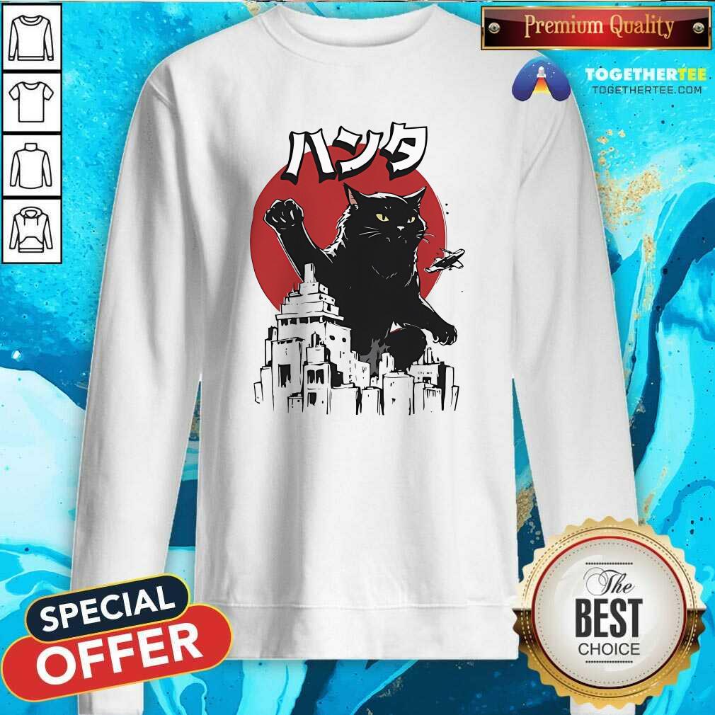 Hot Catzilla The Remix T-Shirt - Image 4