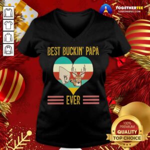 Alternative view of Official Best Buckin’ Papa Ever Vintage Shirt