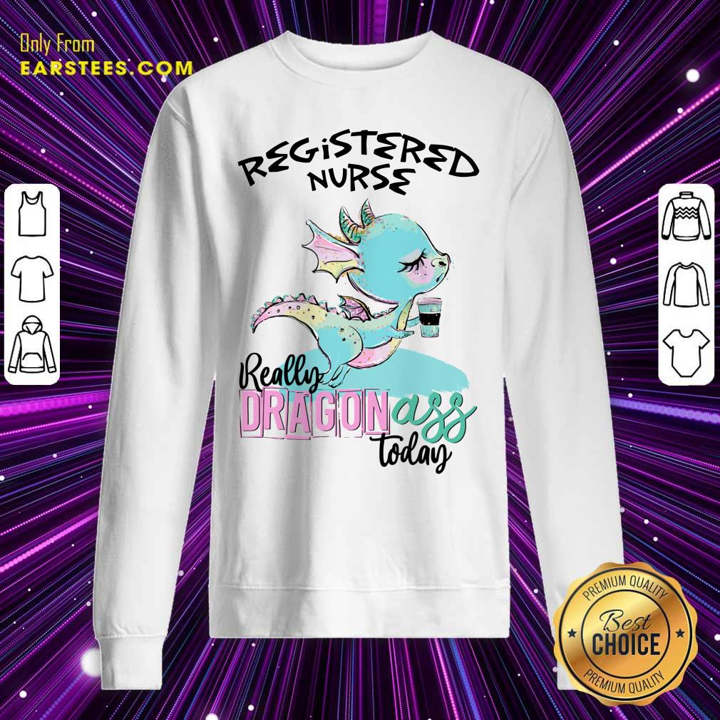 Registered Nurse Really Dragon Ass Shirt - Image 3