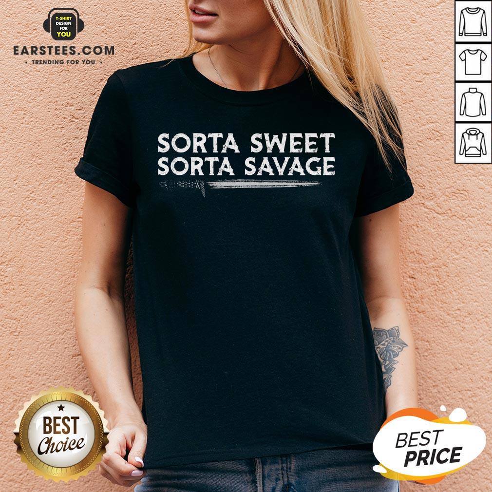 Good Sorta Sweet Sorta Savage Sword Shirt - Image 4