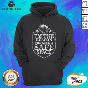 Alternative view of Viking I’m The Reason You Need A Safe Space Skull Shirt