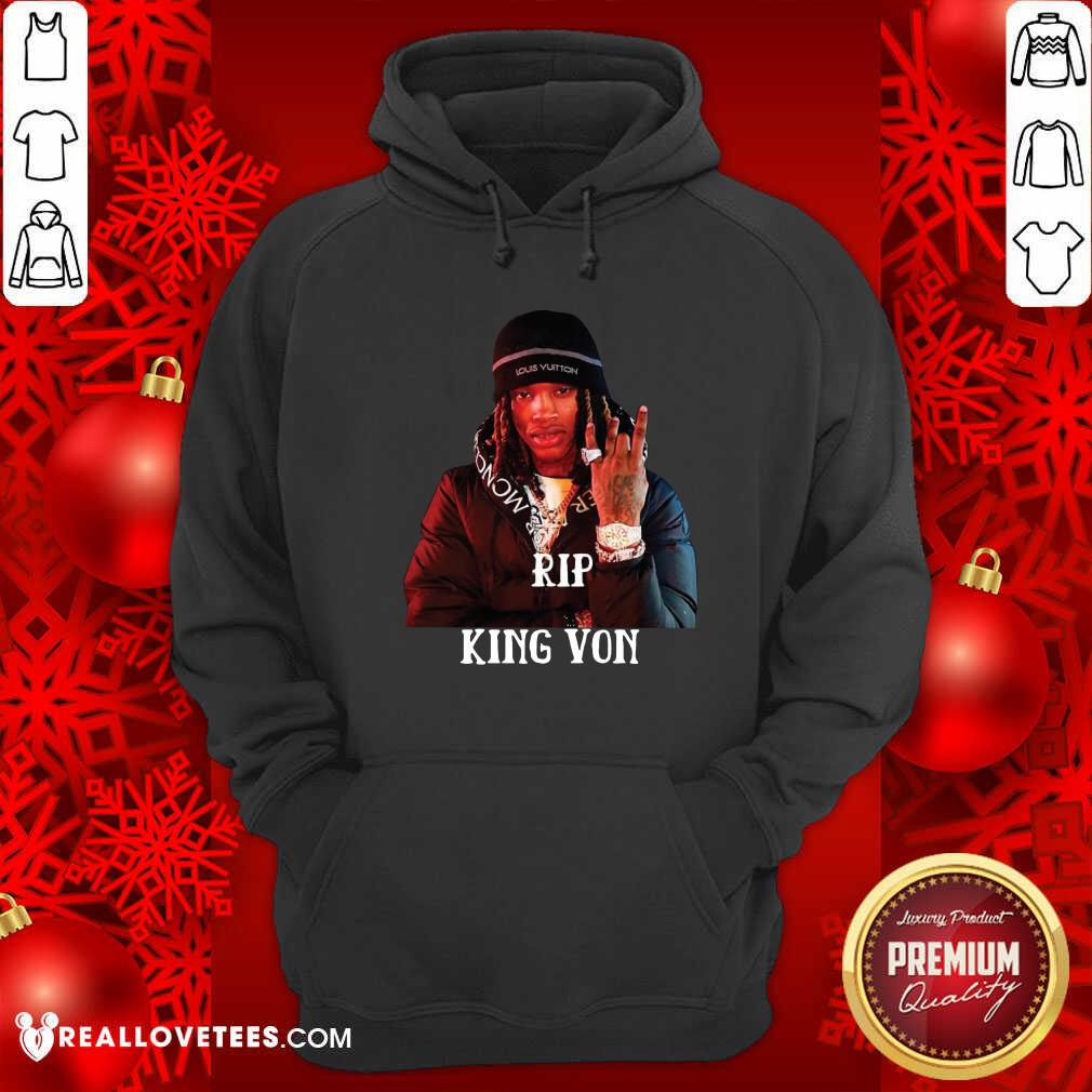 Awesome Rip King Von Shirt - Image 4