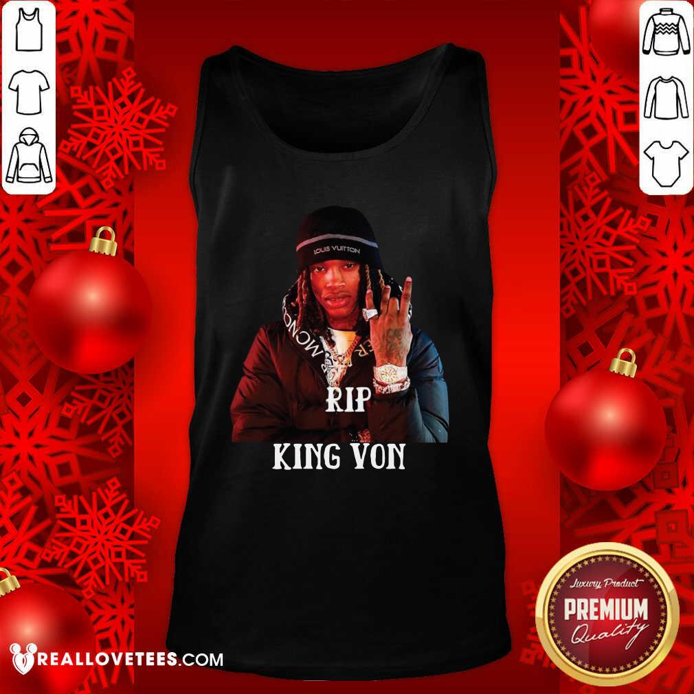 Awesome Rip King Von Shirt - Image 2
