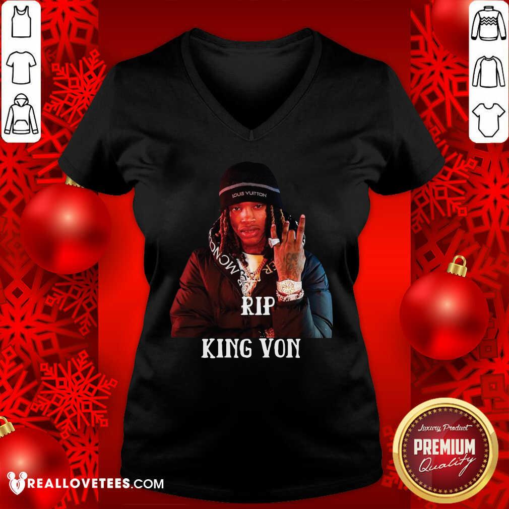 Awesome Rip King Von Shirt - Image 5