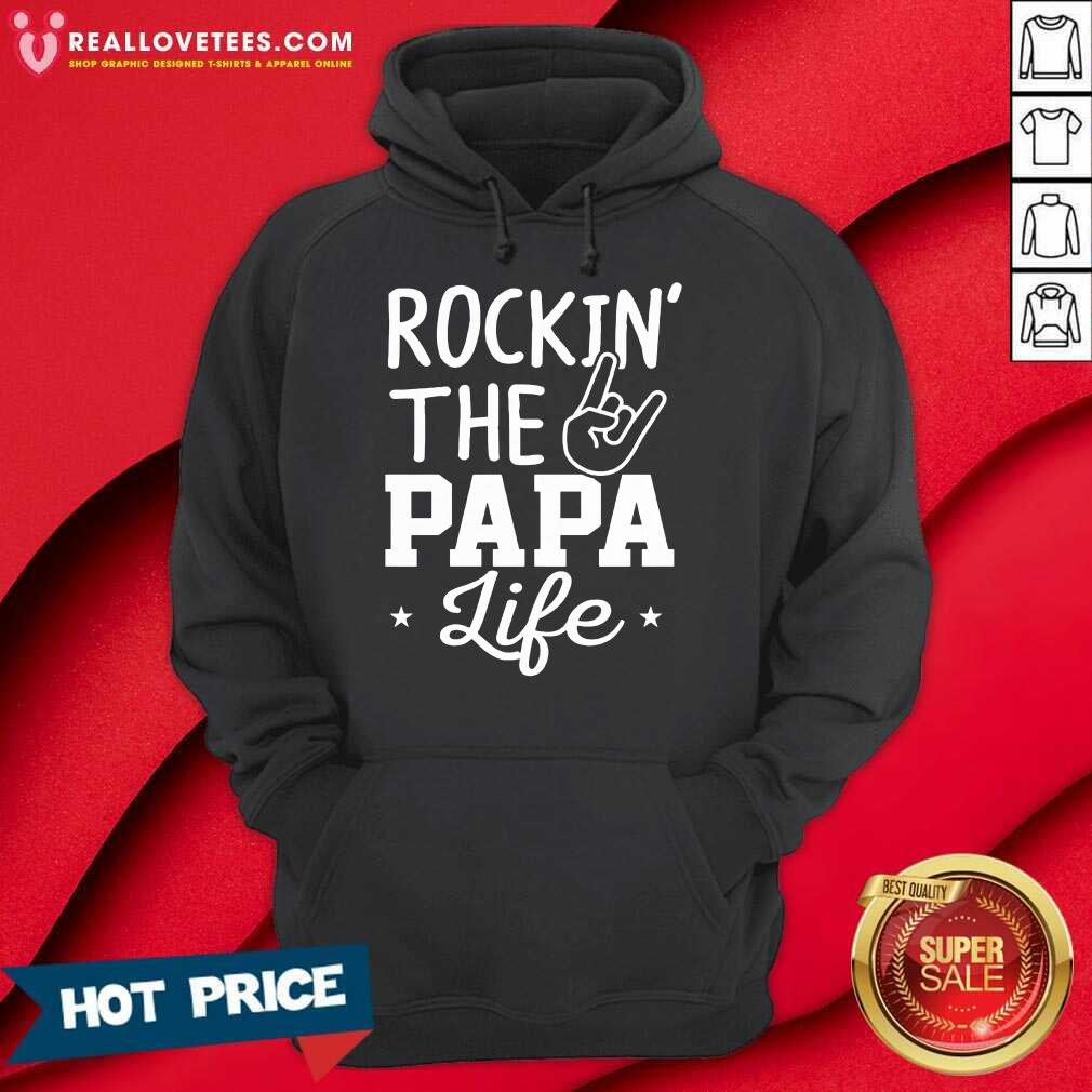 Rockin The Papa Life Shirt - Image 5