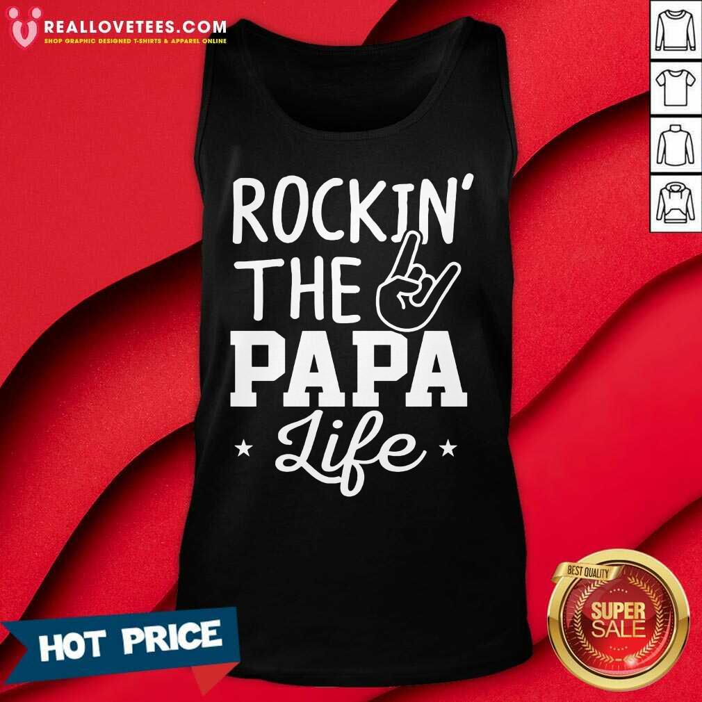 Rockin The Papa Life Shirt - Image 3