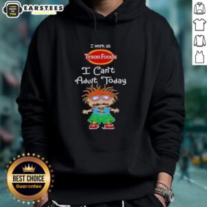 Alternative view of Awesome Chuckie Finster I Work At Tyson Foods I Can't Adult Today T-Shirt
