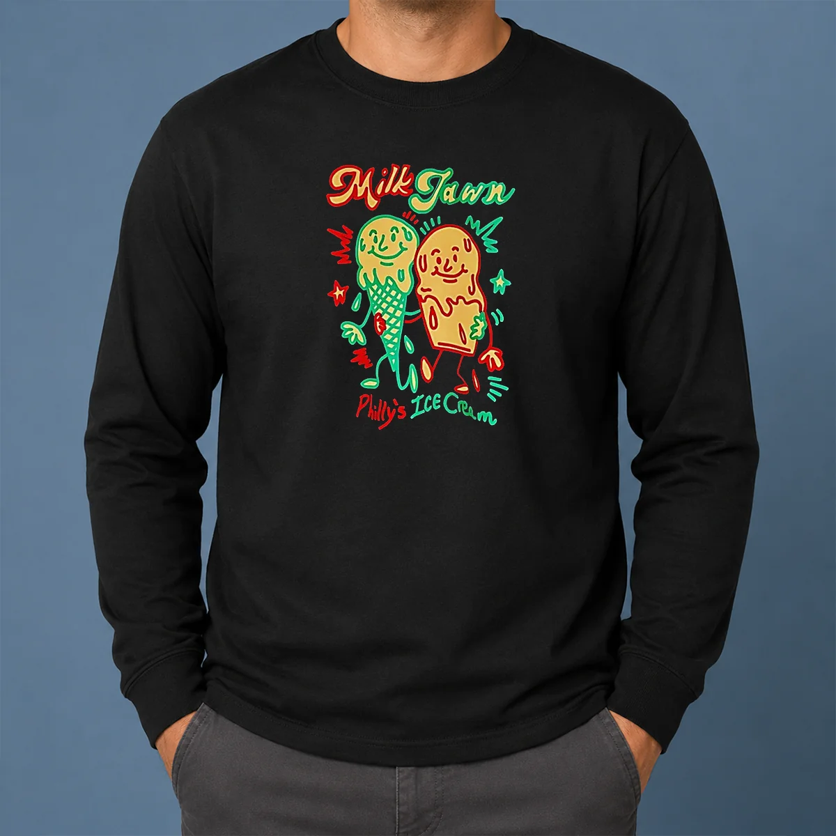 Hot Milk Jawn Philly'S ICE Cream Shirt - Image 6