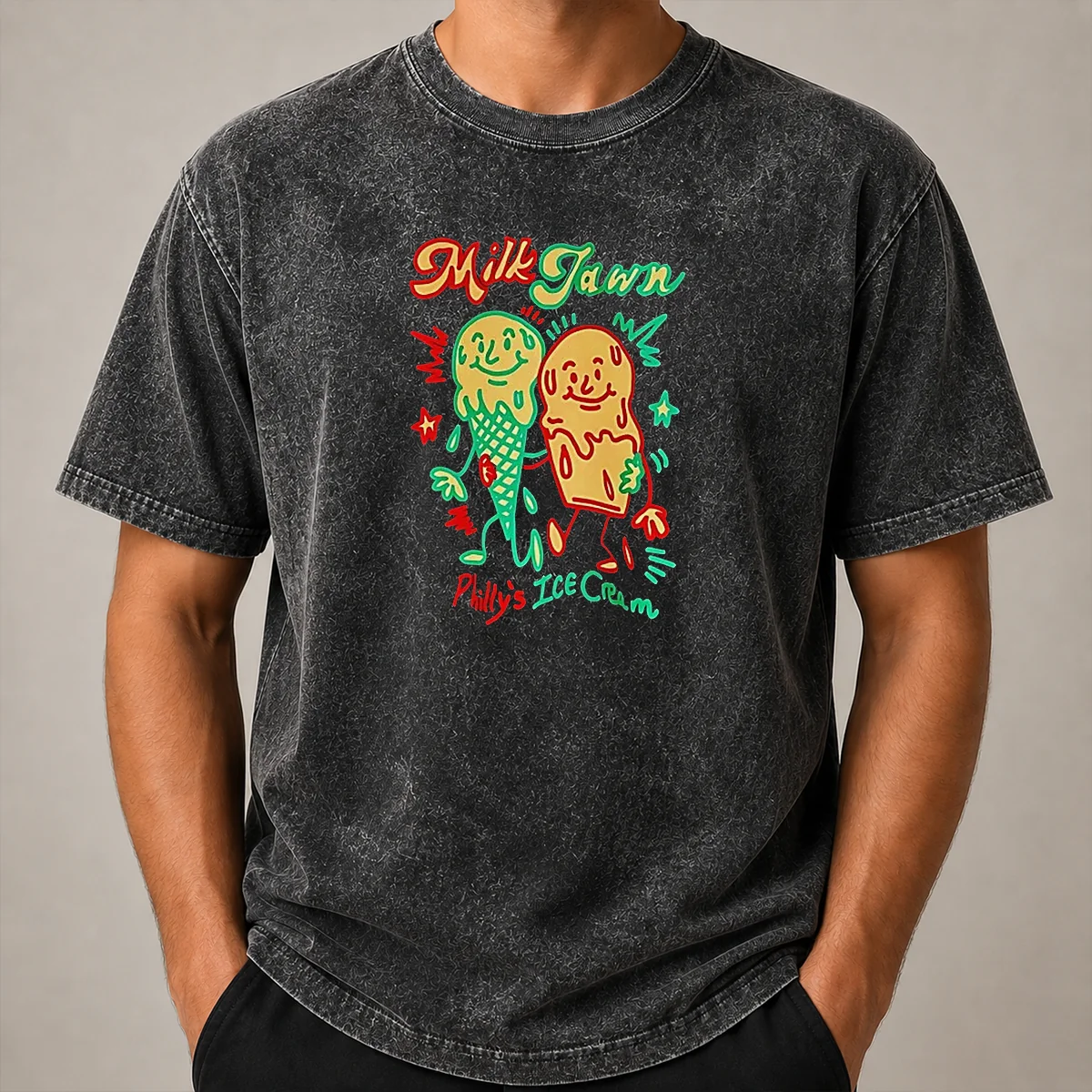 Hot Milk Jawn Philly'S ICE Cream Shirt - Image 8