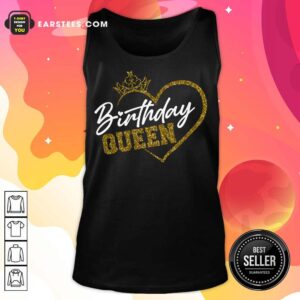 Alternative view of Top Birthday Queen Heart Shirt