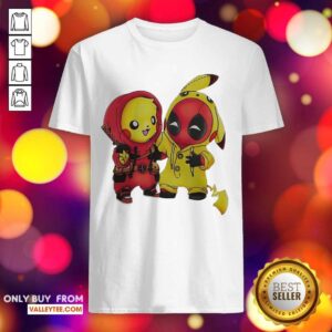 Cute Pikapool Pikachu Pokemon And Deadpool 2021 Shirt