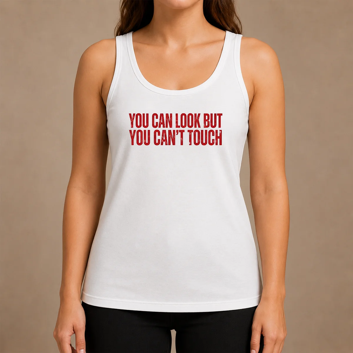 Hot Pretty You Can Look But You Can't Touch Slogan Shirt - Image 3