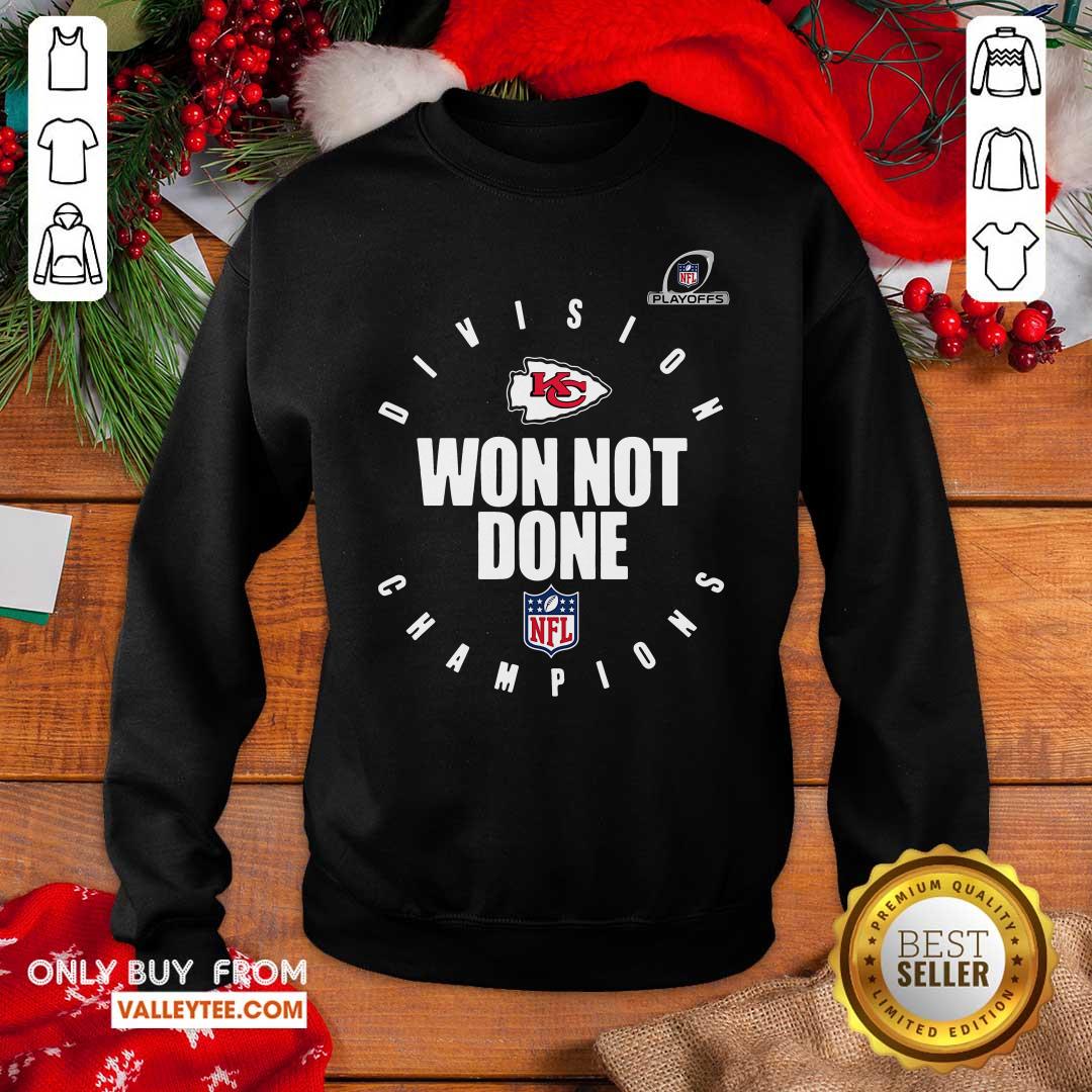 Sweet Kansas City Chiefs Won Not Done Shirt - Image 2