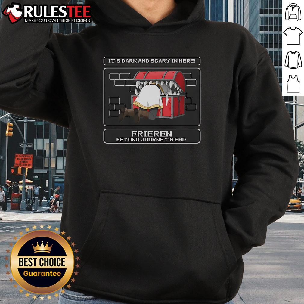 Funny It's Dark And Scary In Here Frieren Beyond Journey's End T-Shirt - Image 2