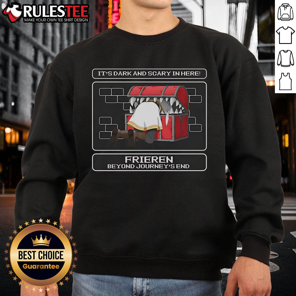 Funny It's Dark And Scary In Here Frieren Beyond Journey's End T-Shirt - Image 5