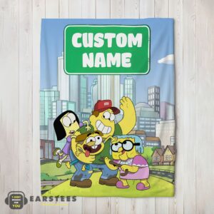 Good Disney Big City Greens Family Cartoon Blanket Fleece Customized Blanket