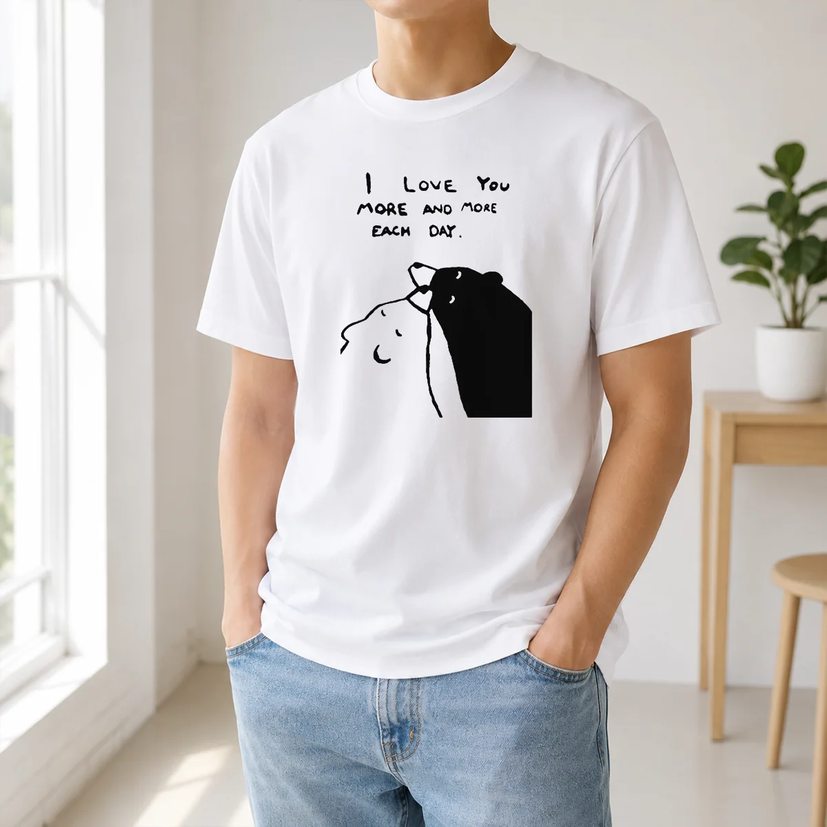 Good I Love You More And More Each Day Shirt