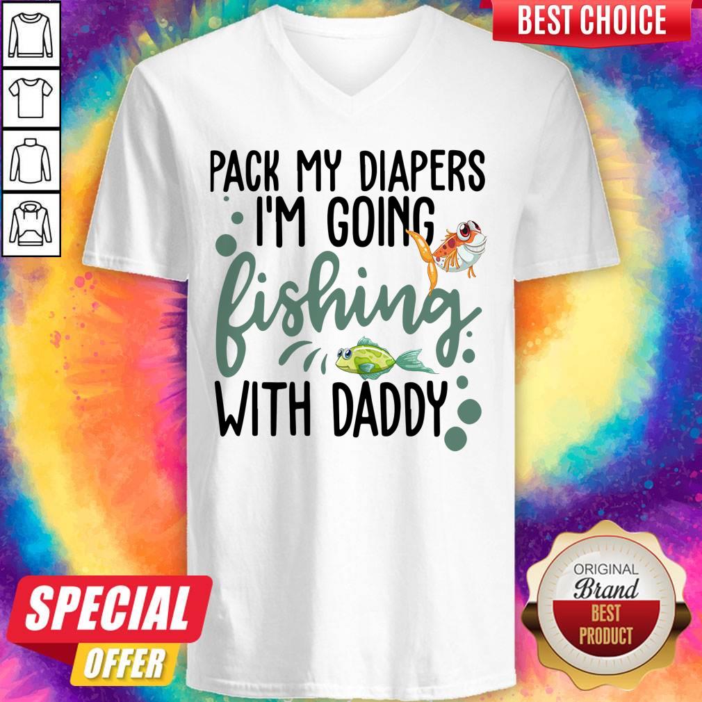 Pretty Pack My Diapers I’m Going Hunting With Daddy Shirt - Image 3