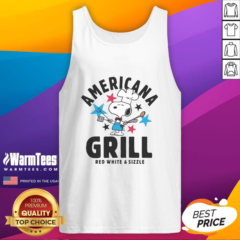 Awesome Women's Peanuts Americana Grill Cropped Graphic T-Shirt - Image 4
