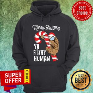 Alternative view of Sloth Merry Christmas Sloth Face Mask Santa Xmas Tree Shirt