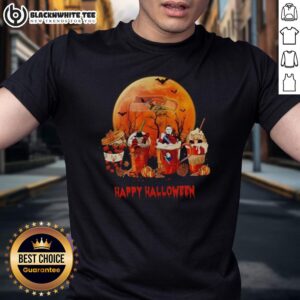 Happy Seattle Seahawks Happy Halloween Coffee T-Shirt