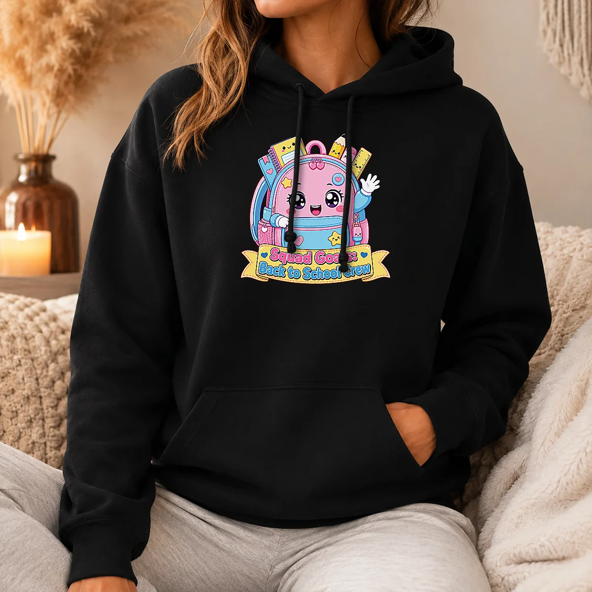 Hot Premium Back To School Squad Kawaii For Kids Shirt - Image 5
