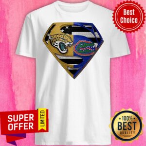 Official Superman Jacksonville Jaguars And Florida Gators Shirt