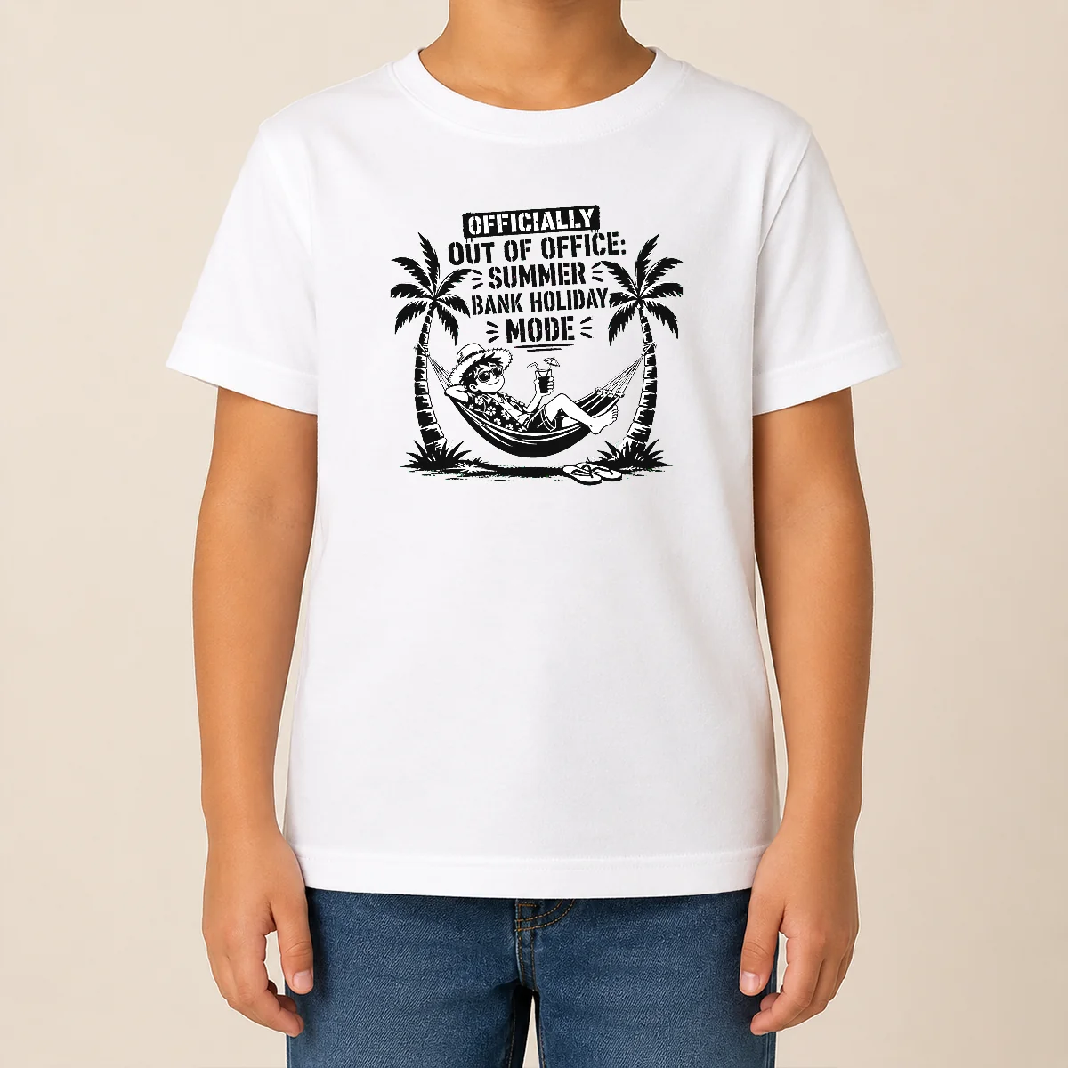 Original Pretty Summer Bank Holiday Stencil For Relaxed Vibes Shirt - Image 9