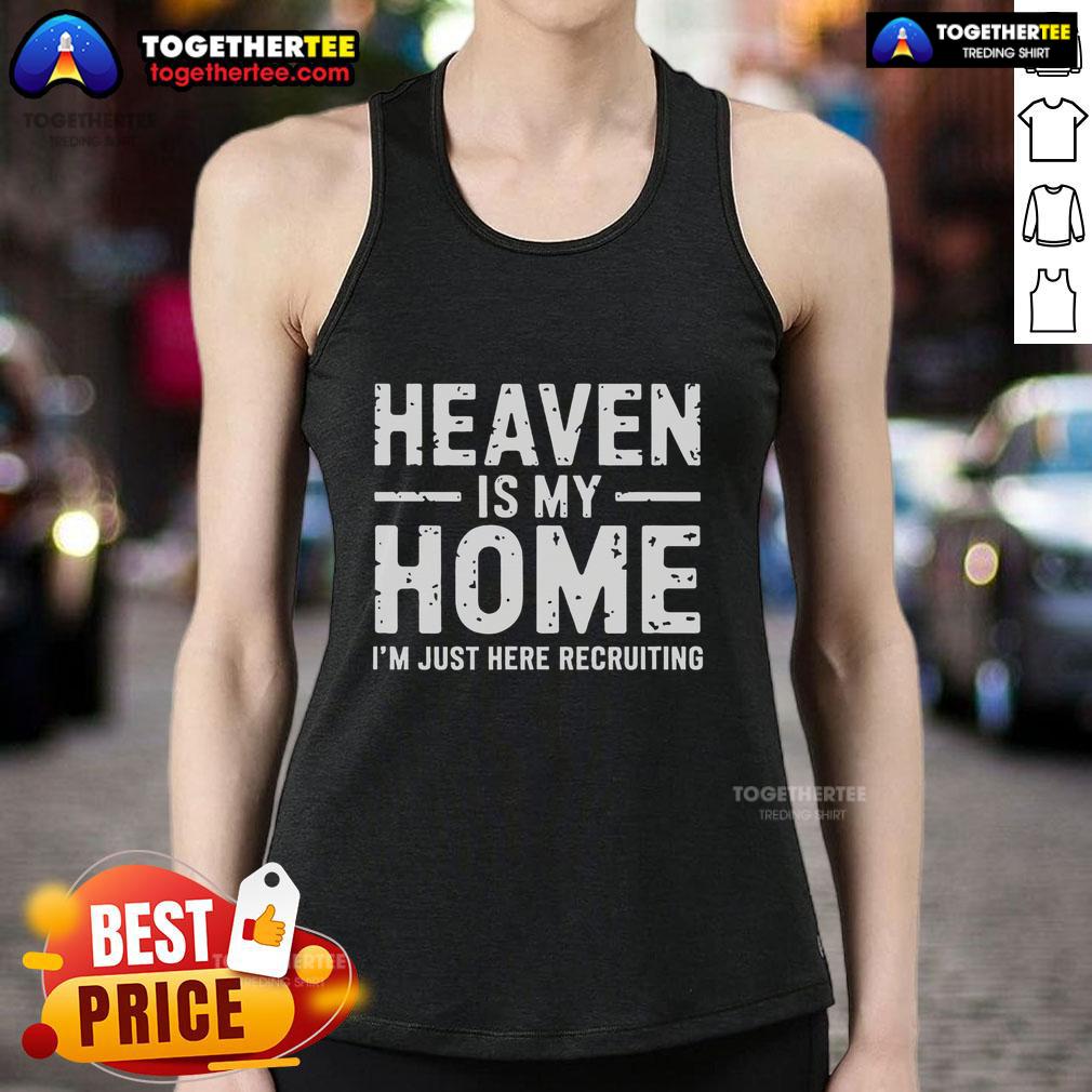 Official Heaven Is My Home Christian Religious Jesus T-Shirt - Image 4
