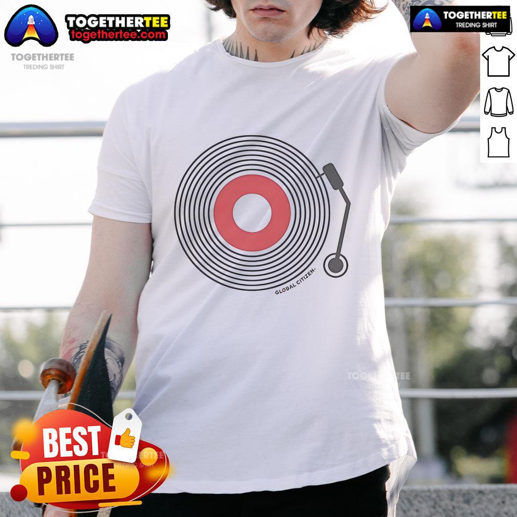 Premium Global Citizen Festival Turntable T-Shirt