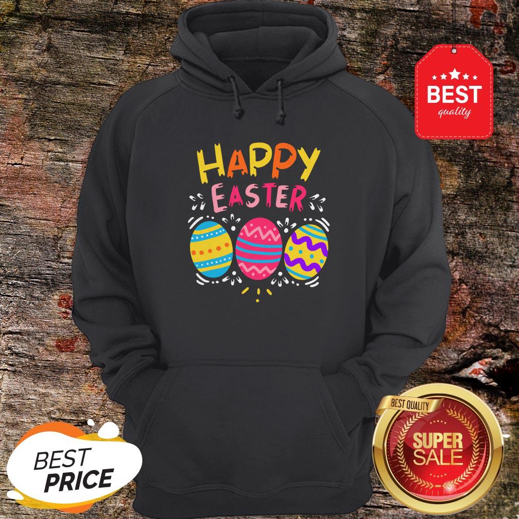 Colorful Eggs Happy Easter Day Shirt - Image 5