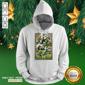 Alternative view of Pretty Green Bay Packers Team FootballPlayers 2021 Signatures Shirt