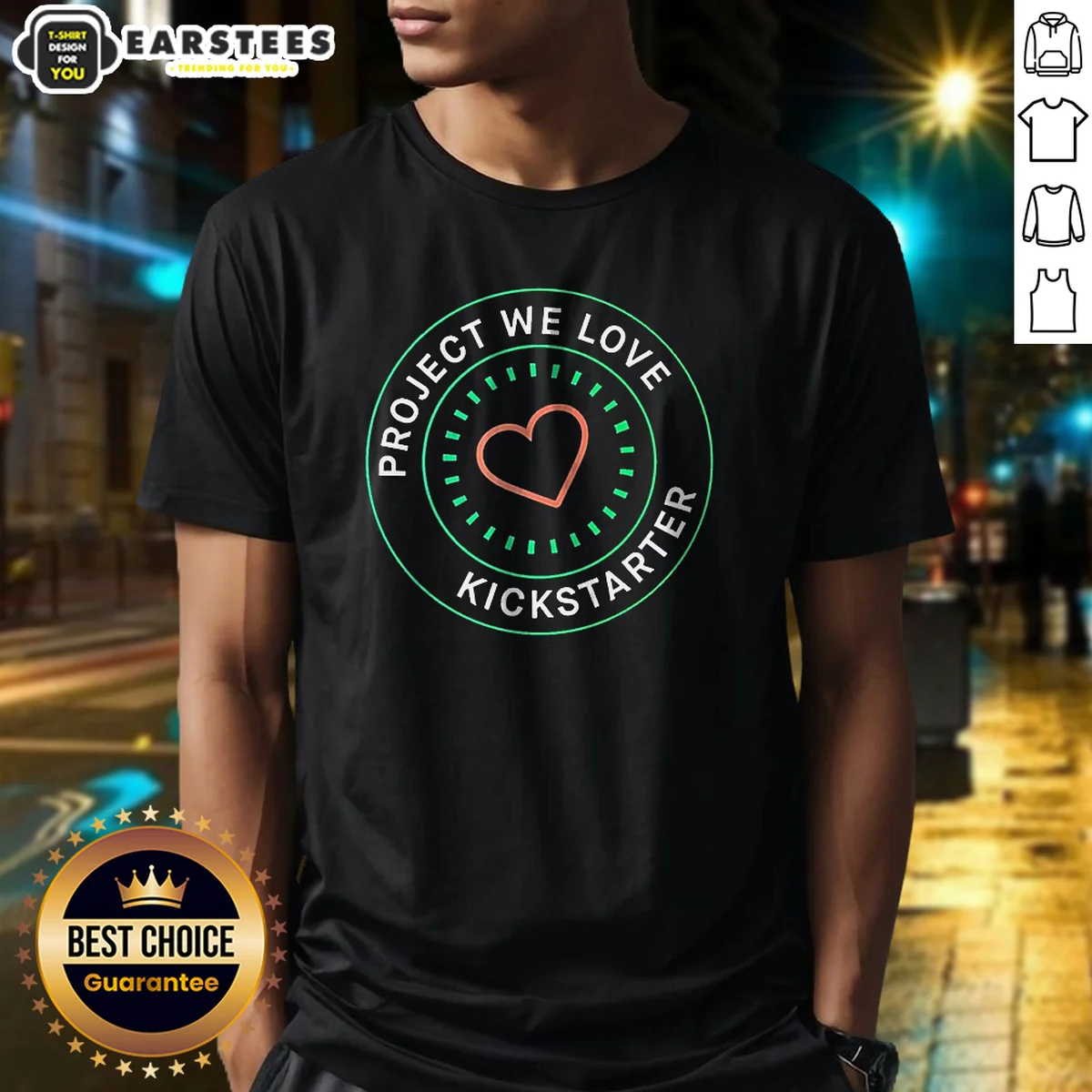Awesome Project We Love Kickstarter Shirt