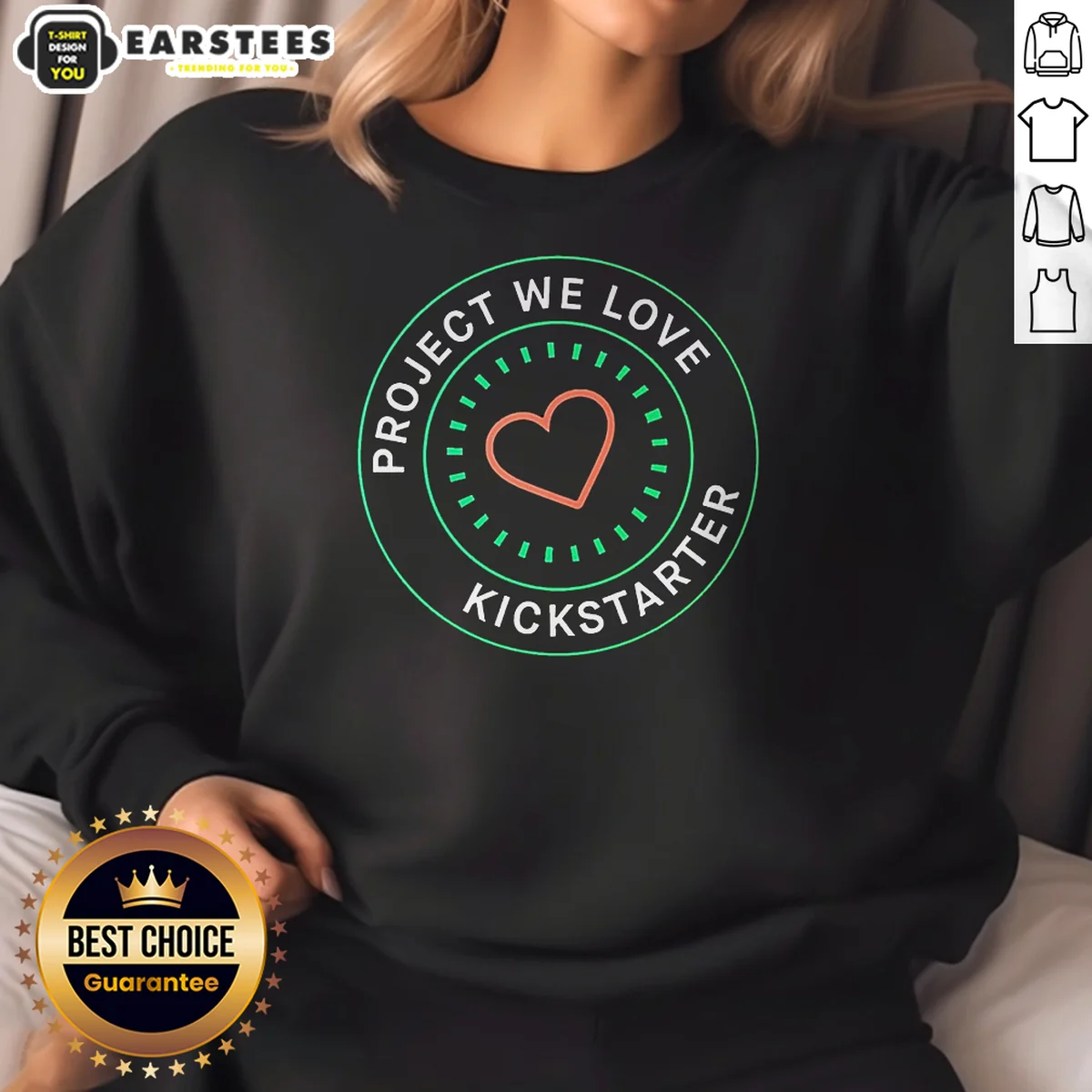 Awesome Project We Love Kickstarter Shirt - Image 4