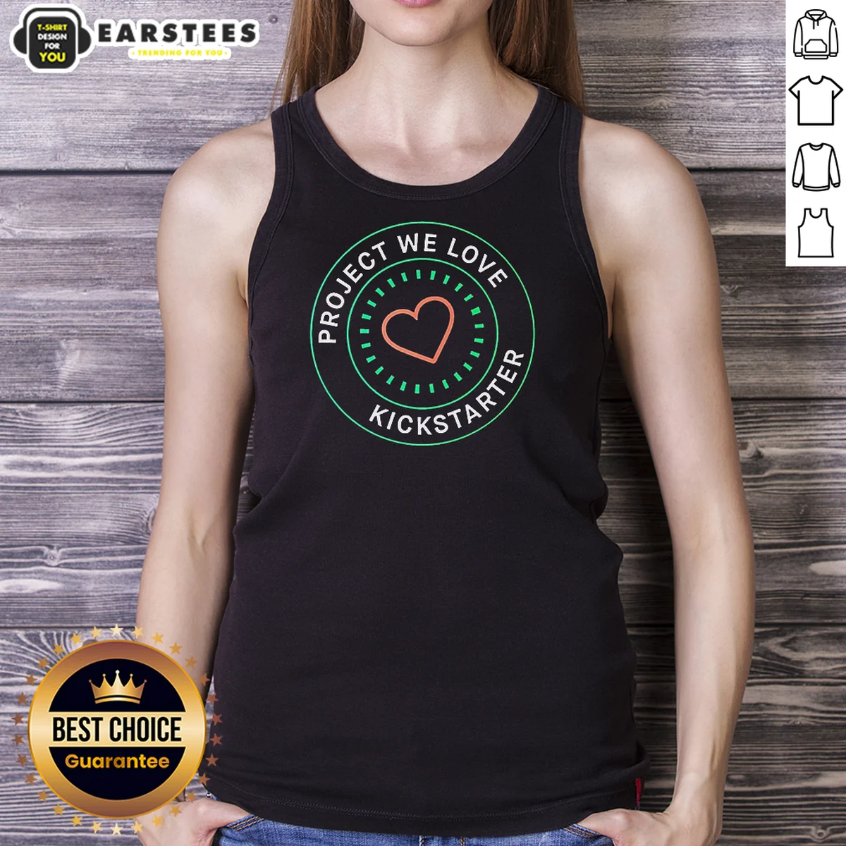 Awesome Project We Love Kickstarter Shirt - Image 5