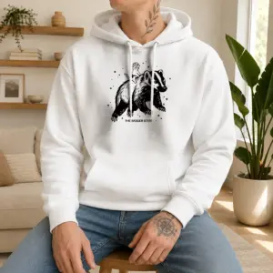 Nice Gary Riding Badger Ivory Heavyweight Shirt