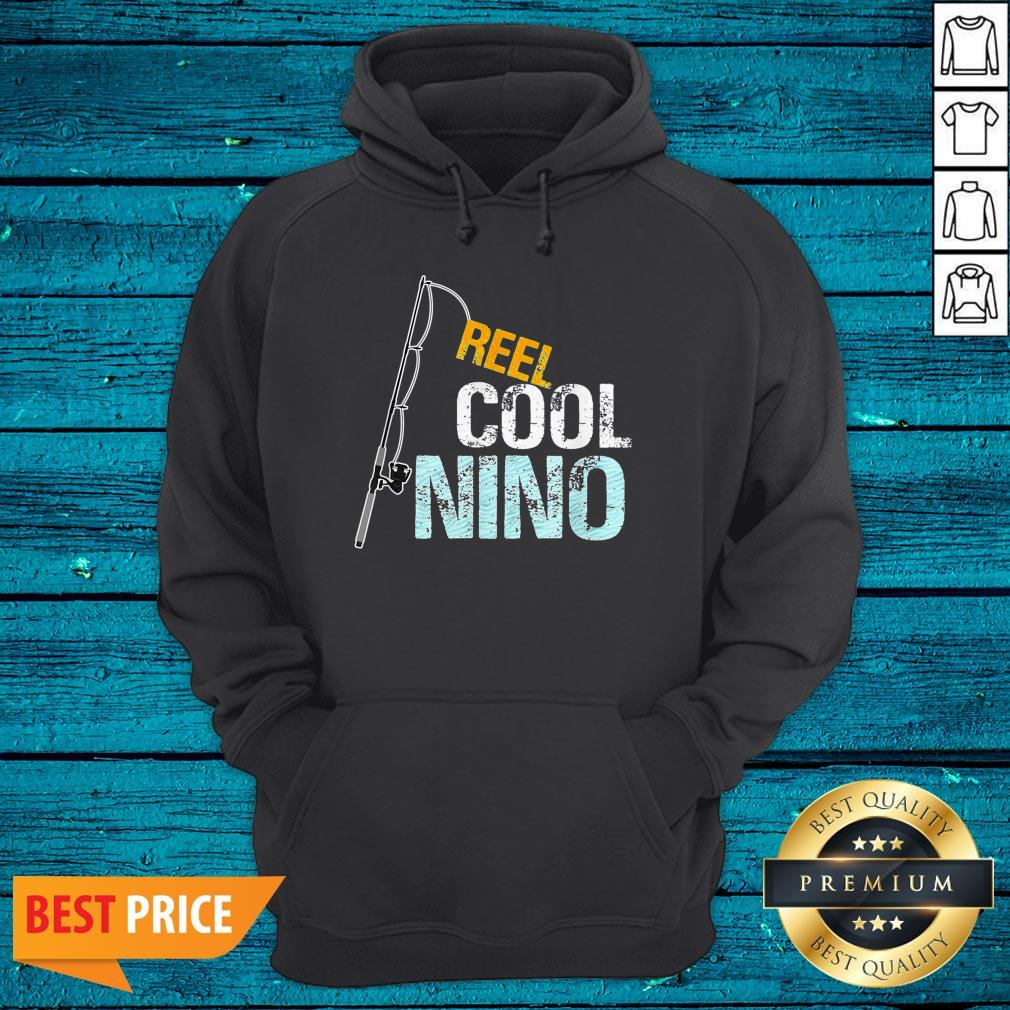 Reel Cool Nino Graphic Gift For Spanish Mexican Godfather Shirt - Image 3