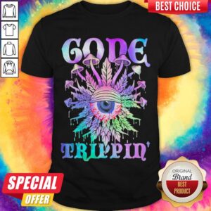 Top Mushroom Gode Trippin Colors Shirt