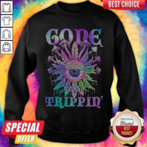 Alternative view of Top Mushroom Gode Trippin Colors Shirt