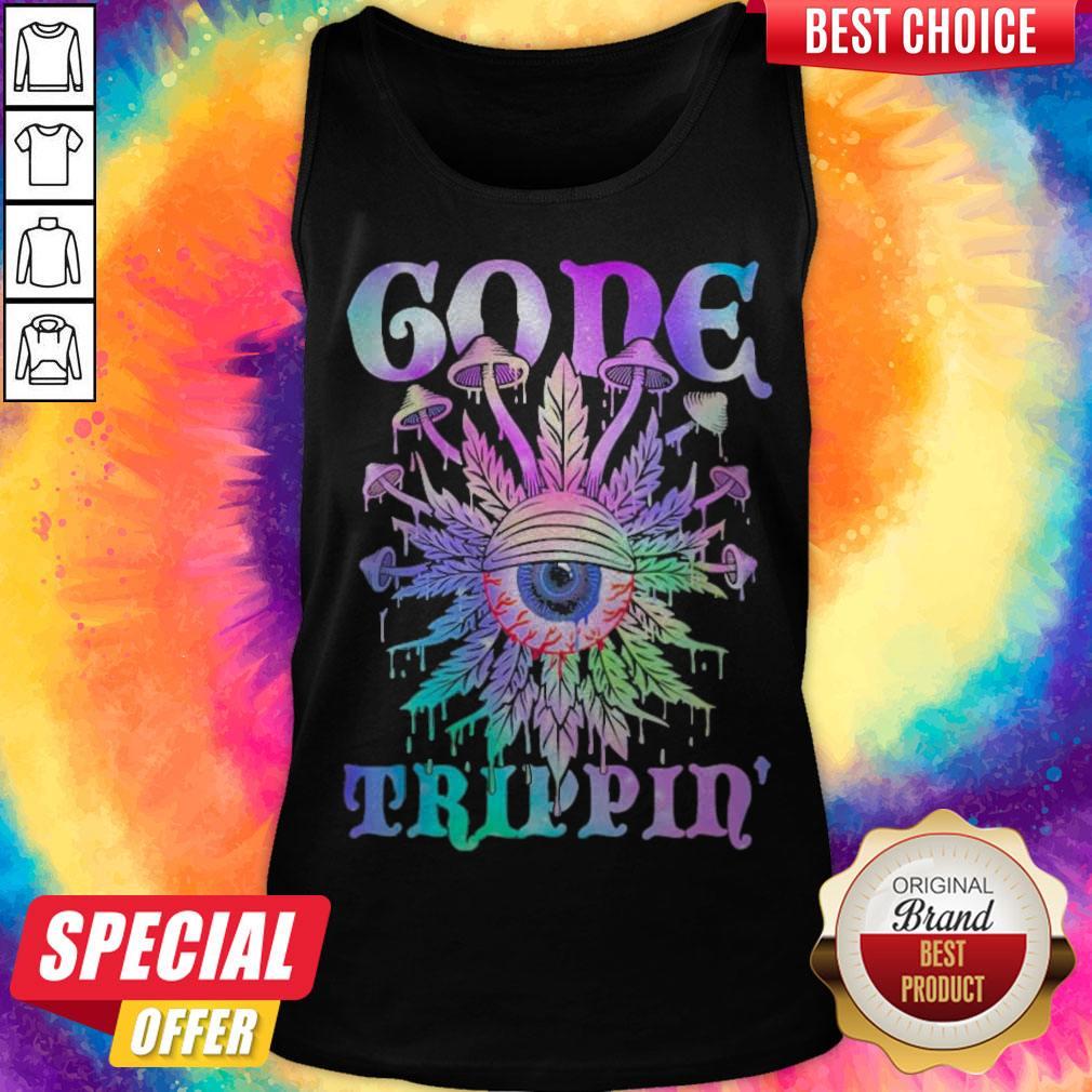 Top Mushroom Gode Trippin Colors Shirt - Image 5