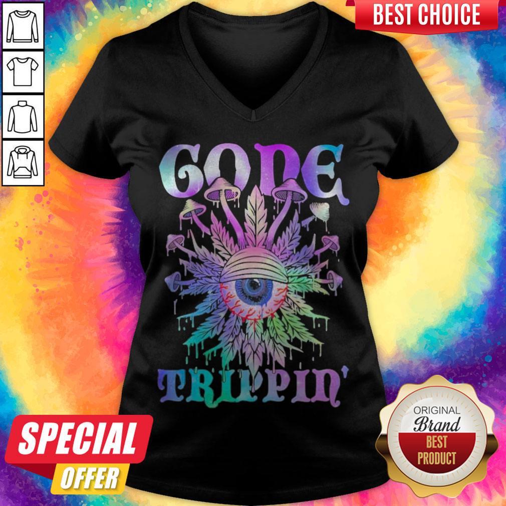 Top Mushroom Gode Trippin Colors Shirt - Image 4