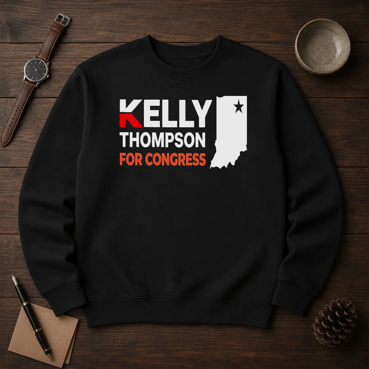 Awesome Kelly Thompson For Congress Shirt - Image 7