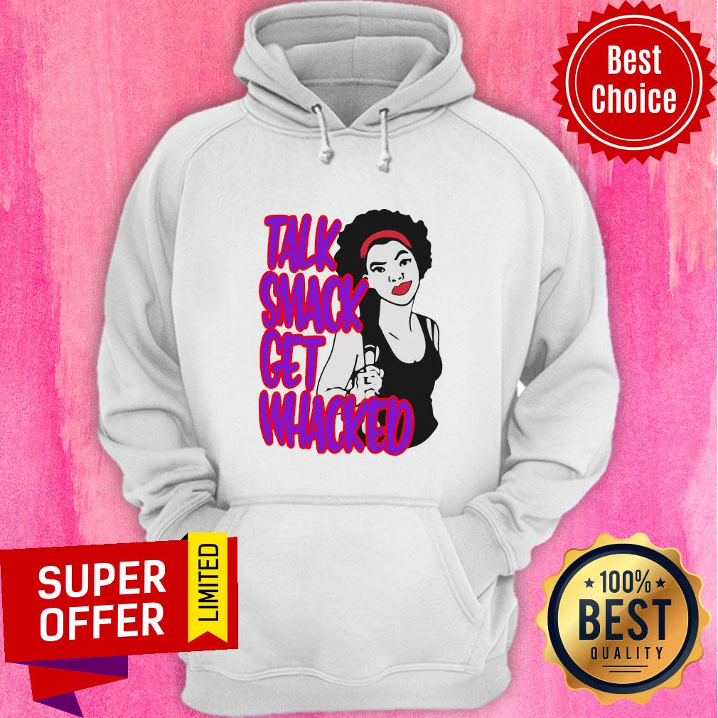 Funny Talk Smack Get Whacked Shirt - Image 3