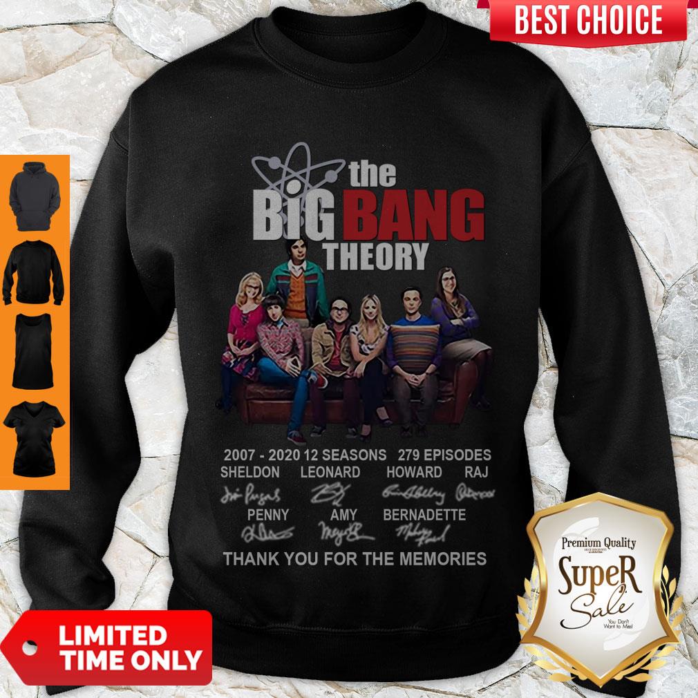 Hot The Bigbang Theory 2007 2020 12 Seasons 279 Episodes Shirt - Image 5