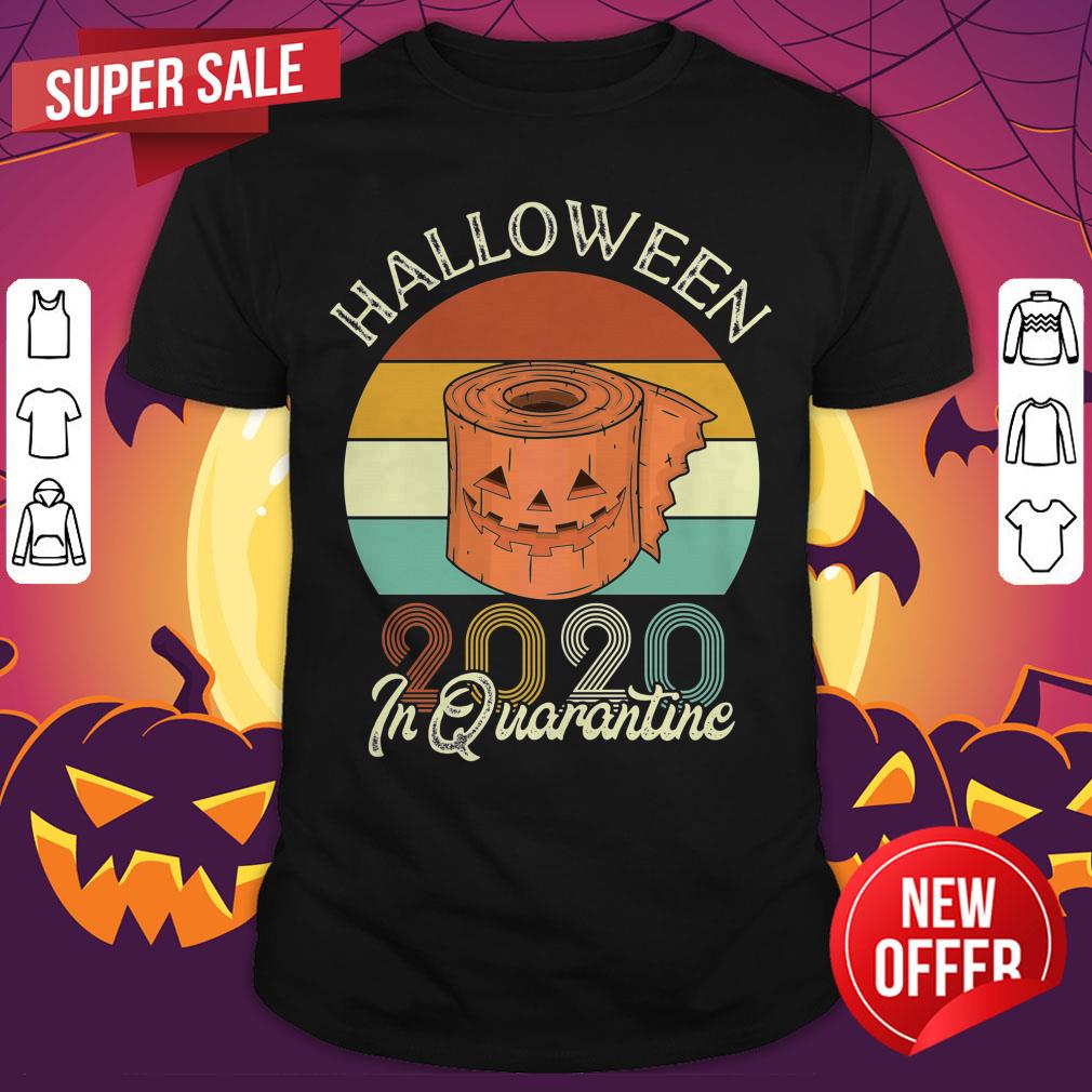Halloween Toilet Paper Pumpkin 2020 In Quarantine Shirt