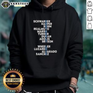 Alternative view of Awesome 2026 Philadelphia Phillies Baseball Brotherly Love Names T-Shirt