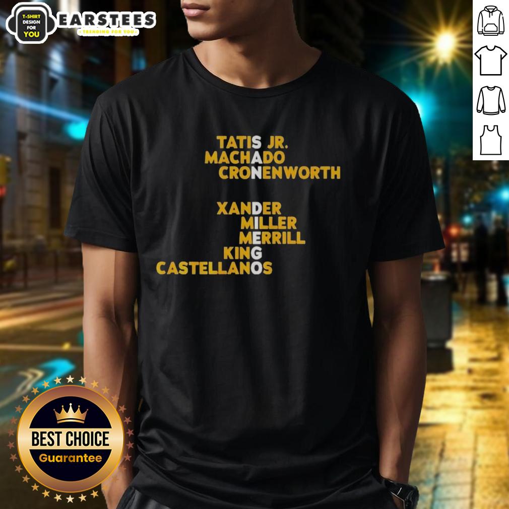 Awesome 2026 San Diego Padres Names Baseball T-Shirt