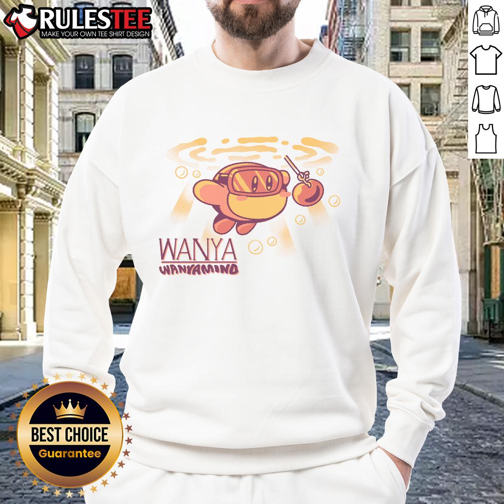 Cute Kirby Wanya Wanyamind T-Shirt - Image 5