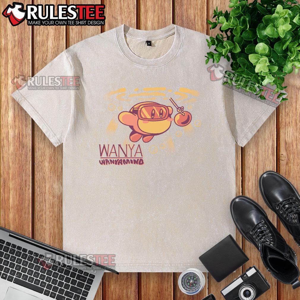 Cute Kirby Wanya Wanyamind T-Shirt - Image 6