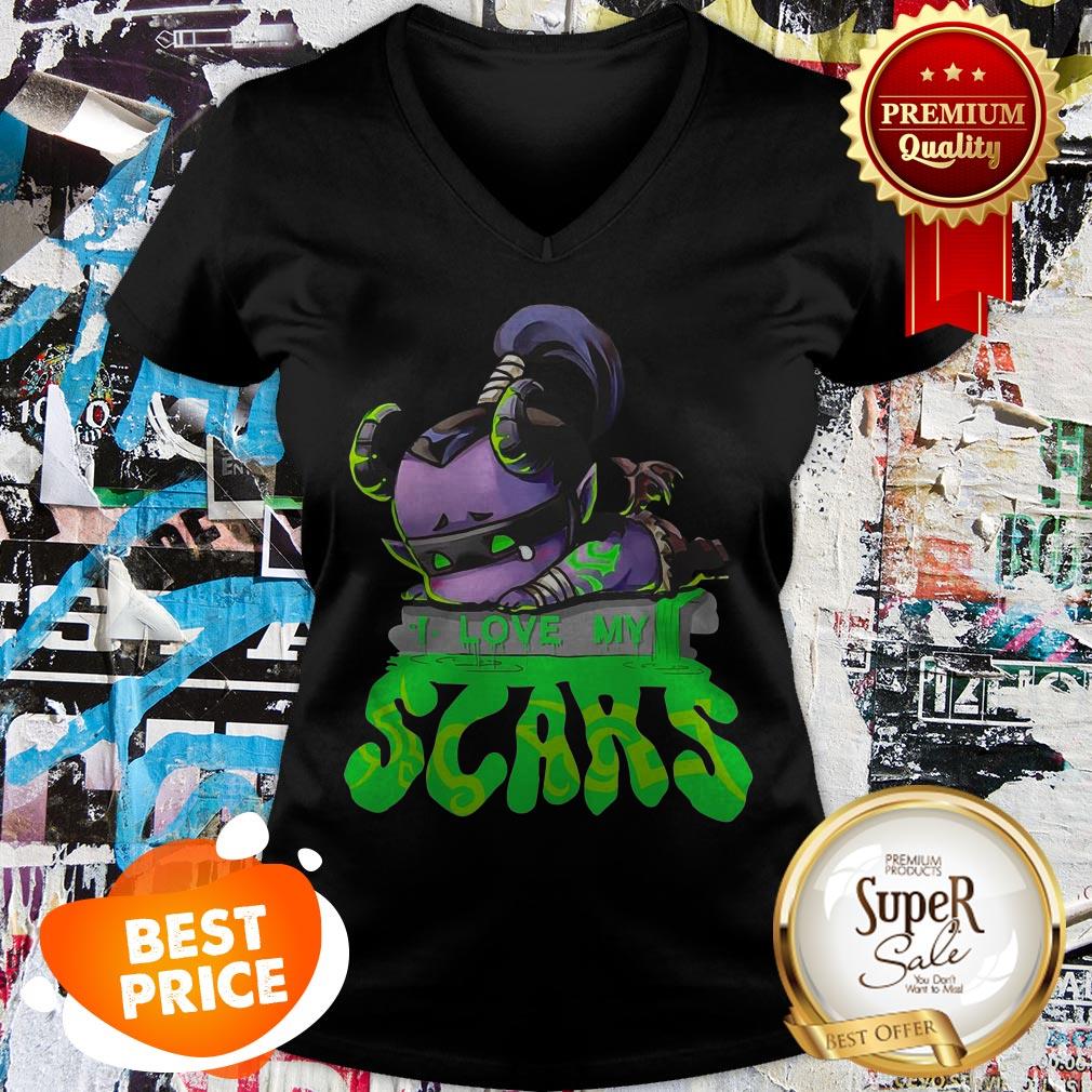 Nice Illidan Stormrage Chibi I Love My Scars Shirt - Image 5
